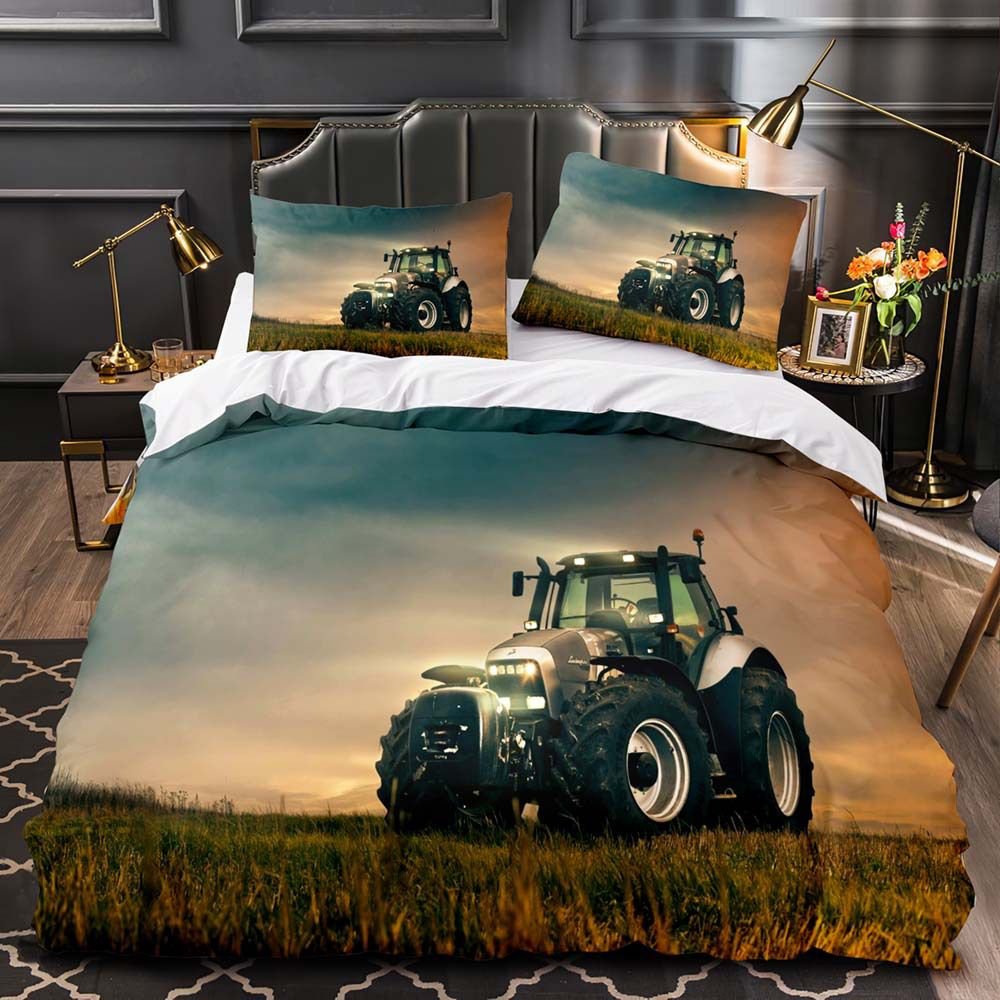 Housse de Couette Thème Tracteur - softspeakrecords.com