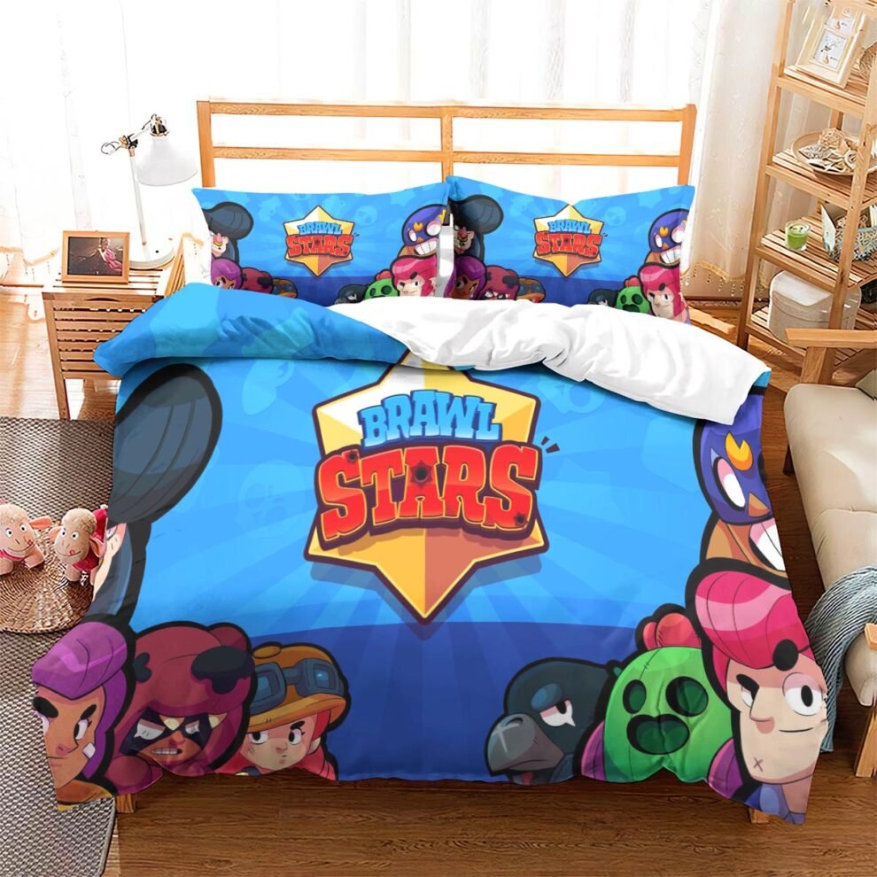 Housse De Couette Brawl Stars 2 Personnes