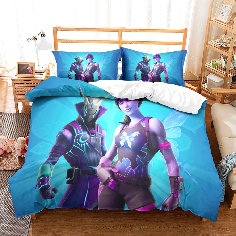 Housse de Couette Fortnite Lit 1 Personne