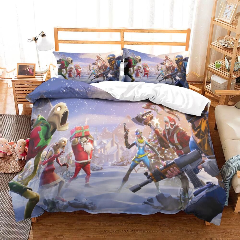 Housse de Couette Fortnite Noel