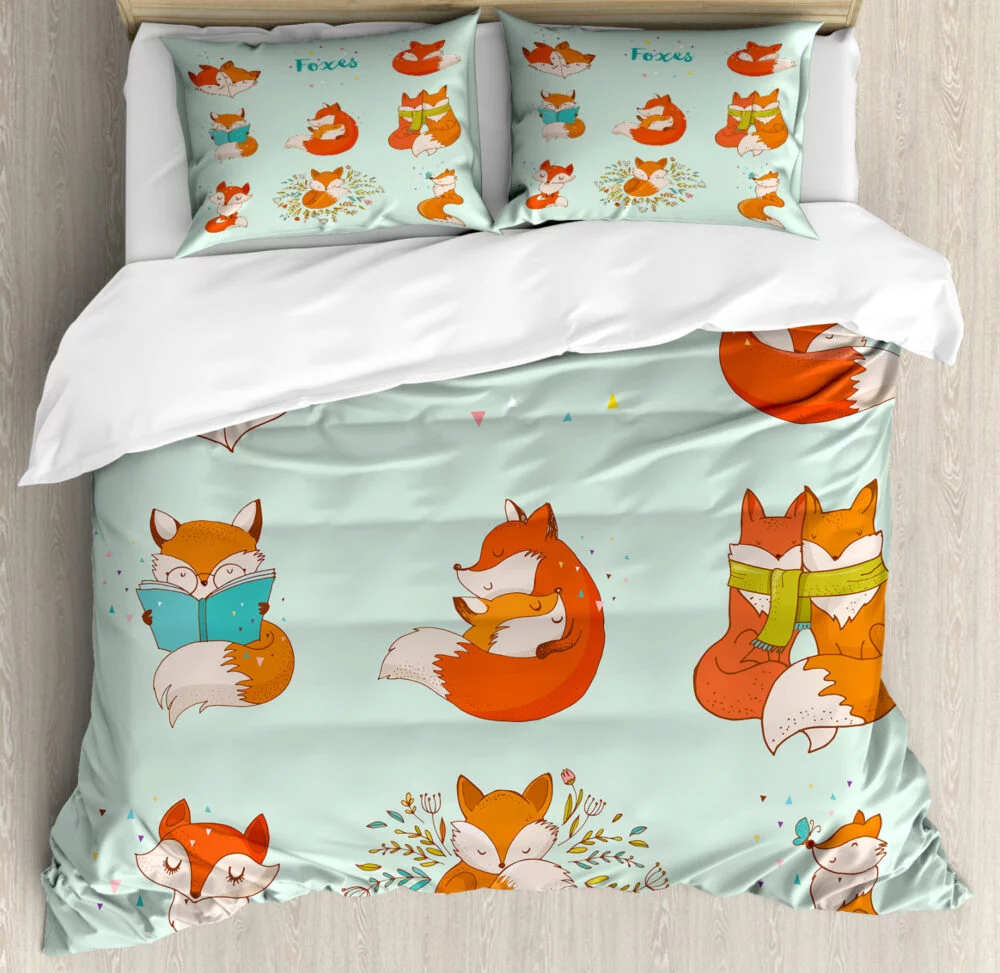 Linge de Lit Enfant Renard