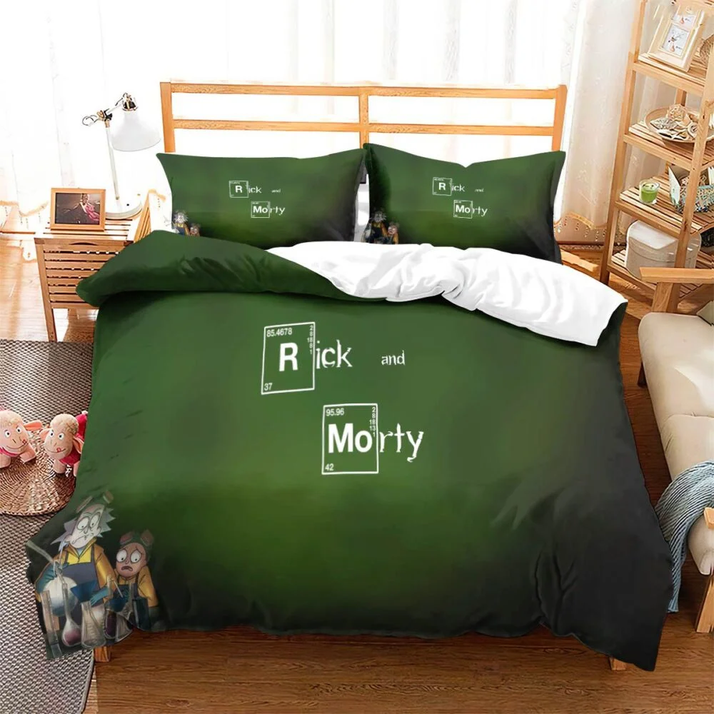 Parure de Lit Rick et Morty 1 Personne